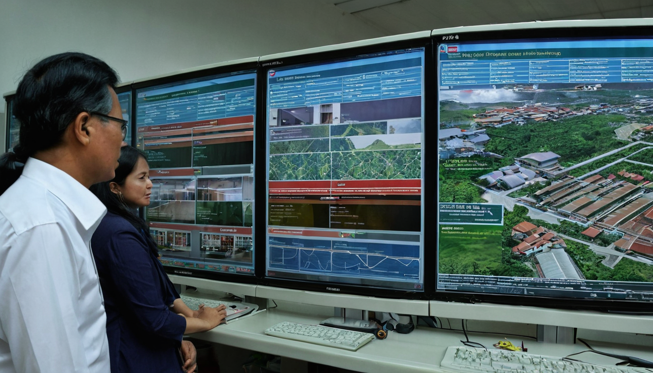 Interconnected economic chains visualizing Citrawarna's initiative