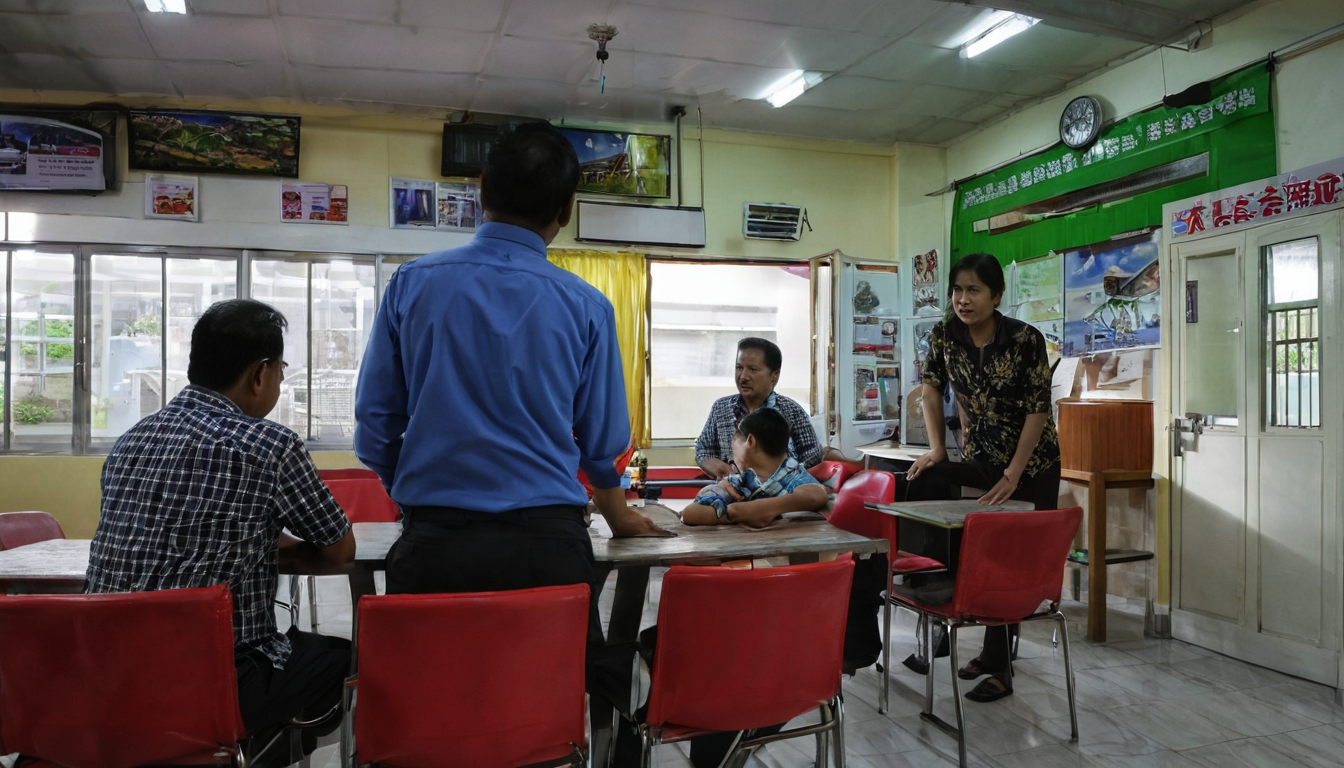Entrepreneurs collaborating on business strategies