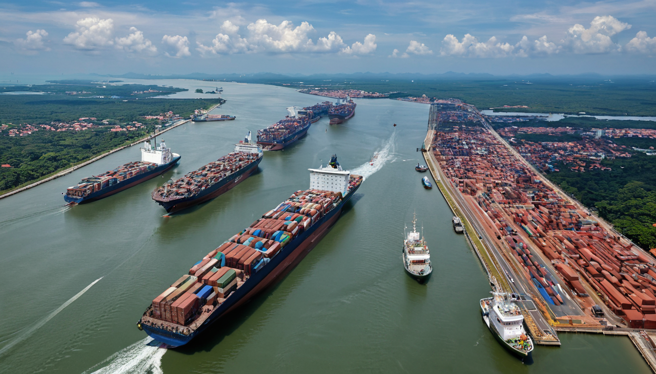 Maritime activity in the Strait of Malacca