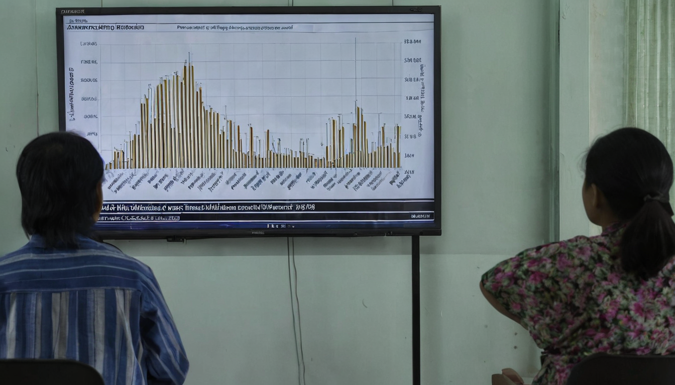 Graph illustrating Indonesia's second-quarter economic growth