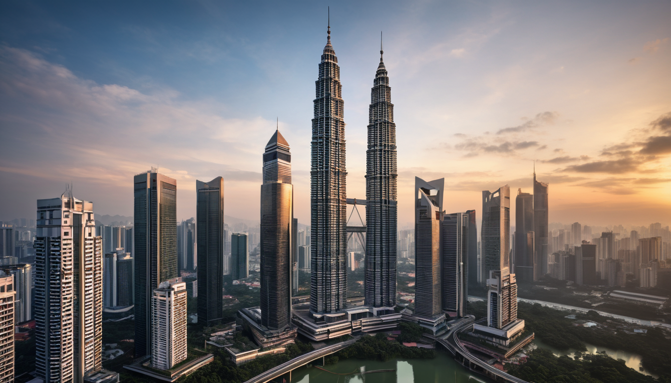 Modern skyline representing economic advancement through structural reforms